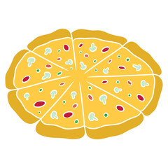 pizza is italian food