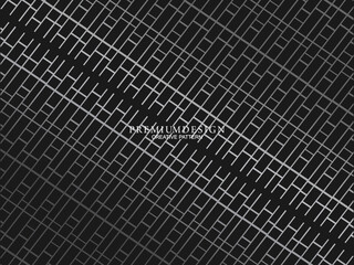 Gray line on black. Minimalist design. Cover design templates, business flyer layouts, wallpapers, etc.