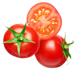 Fresh tomato isolated