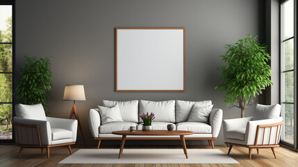 Interieur shot of modern living room - product sample