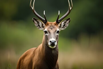 Naklejka na ściany i meble Witnessing the Elegance of Impala Antelope Roaming Freely in the Vast Beauty of Kruger National Park's Wilderness