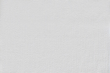 White paper wallpaper texture with abstract raised dotted lines. Plastered embossed wall.