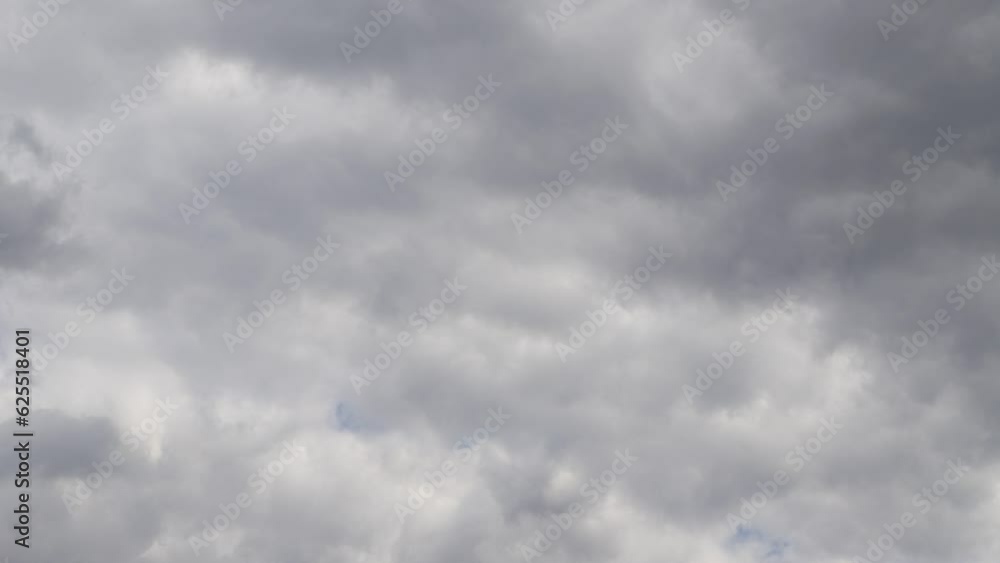 Poster clouds floating across the sky. timelapse. interval shooting