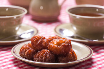 fritters typical sweet of the holy week in spain,