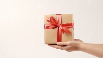Hand holding a gift box.

Generative AI