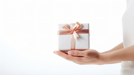 Hand holding a gift box.

Generative AI