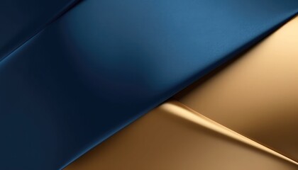 Simple and sophisticated blue gold metallic gradient background