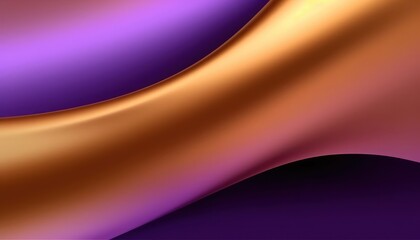 Simple and sophisticated purple gold metallic gradient background