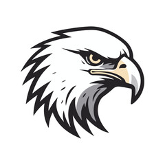 eagle icon isolated vector symbol illustration