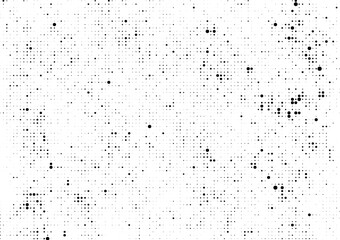 Grunge halftone dots texture. Simple vector illustration, background