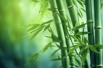 Bamboo tree in a park
