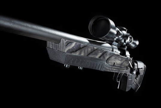 Left handed bolt actioin rifle