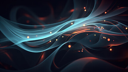 Abstract digital data background. Can be used in the description of network abilities, technological processes, digital storages, science, education, etc.