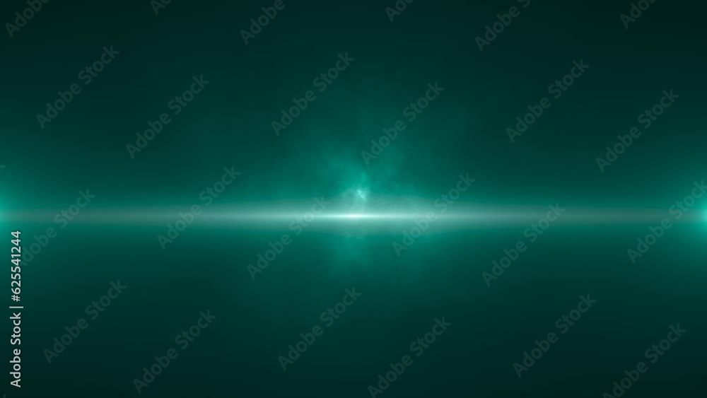 Poster abstract animated futuristic light background animation with smoke and rays on blue backdrop, copy s