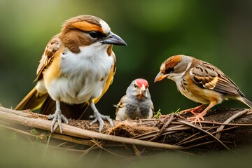 female house sparrow passer domesticus