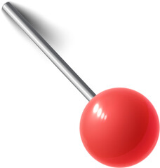 Red pushpin