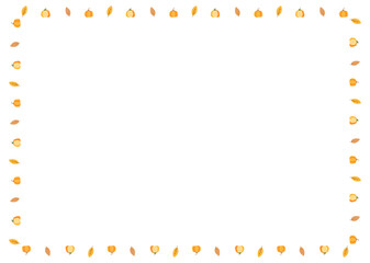 Rectangle Autumn Border A4