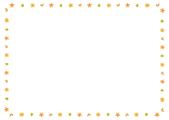 Rectangle Autumn Border A4