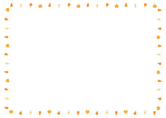 Rectangle Autumn Border A4