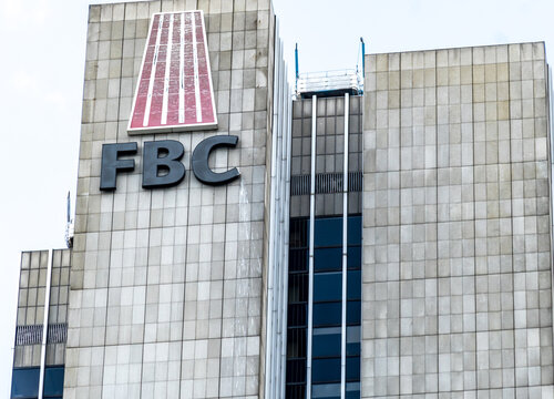 Frankfurter Buro Center skyscraper, also known as FBC