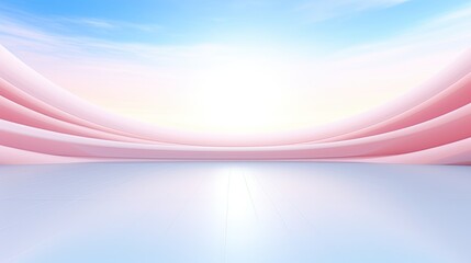 Clean presentation style background AI