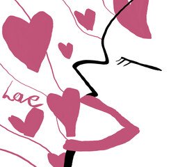 The one who sings of love