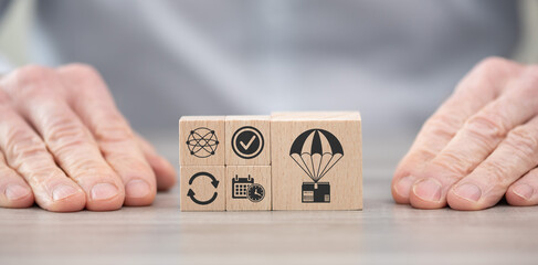 Concept of dropshipping