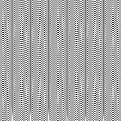 seamless pattern with wavy repeating lines