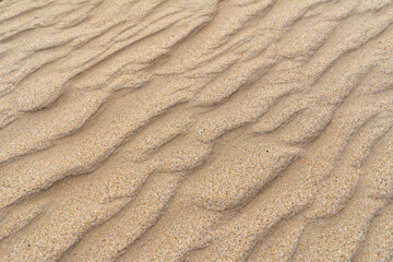 Aerial Serenity: Beautiful Beach Sand from Above