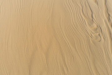Aerial Serenity: Beautiful Beach Sand from Above