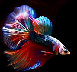 Fototapeta premium Koi Betta Fish