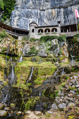 Fototapeta na wymiar St Beatus Waterfalls
