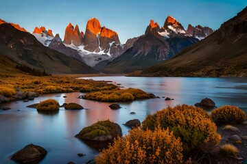 autumn in the mountains