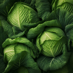 Obraz premium Green cabbage