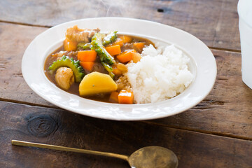 夏野菜カレーライス