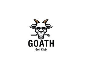 Goath head golf club logo