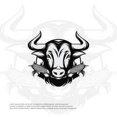 CowCorn Farm Logo Design