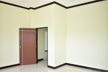 room with door