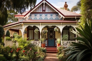 Paraphrase The exterior of an Australian house