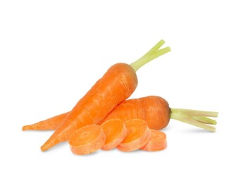 Carrot isolated on white background