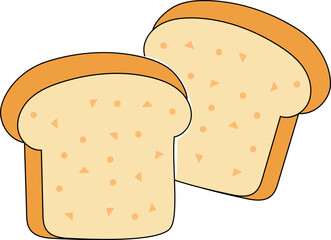 Butter Cake Illustration