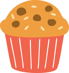 Muffin Cupcake Illustration