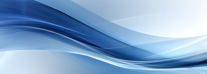 Wide blue curve gradient technology sci-fi material background