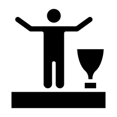 Fototapeta premium success icon