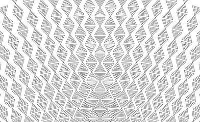 Geometric Hourglass Triangle Horizontal Pattern Background 