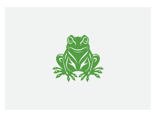 Frog Logo Vector Art, Icons, and Graphics for Free  vector, vector and illustration,