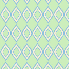 beautiful ikat pattern seamless ethnic repeat tribal traditional style colorful background  modern desing vector illustration