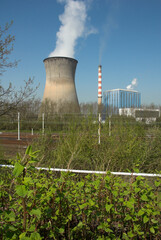 Centrale nucléaire, Montceau les mines, 71, Saône et Loire, France
