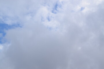 Blue sky background with clouds