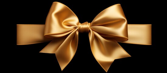 Illustration of a ribbon background, AI Generated